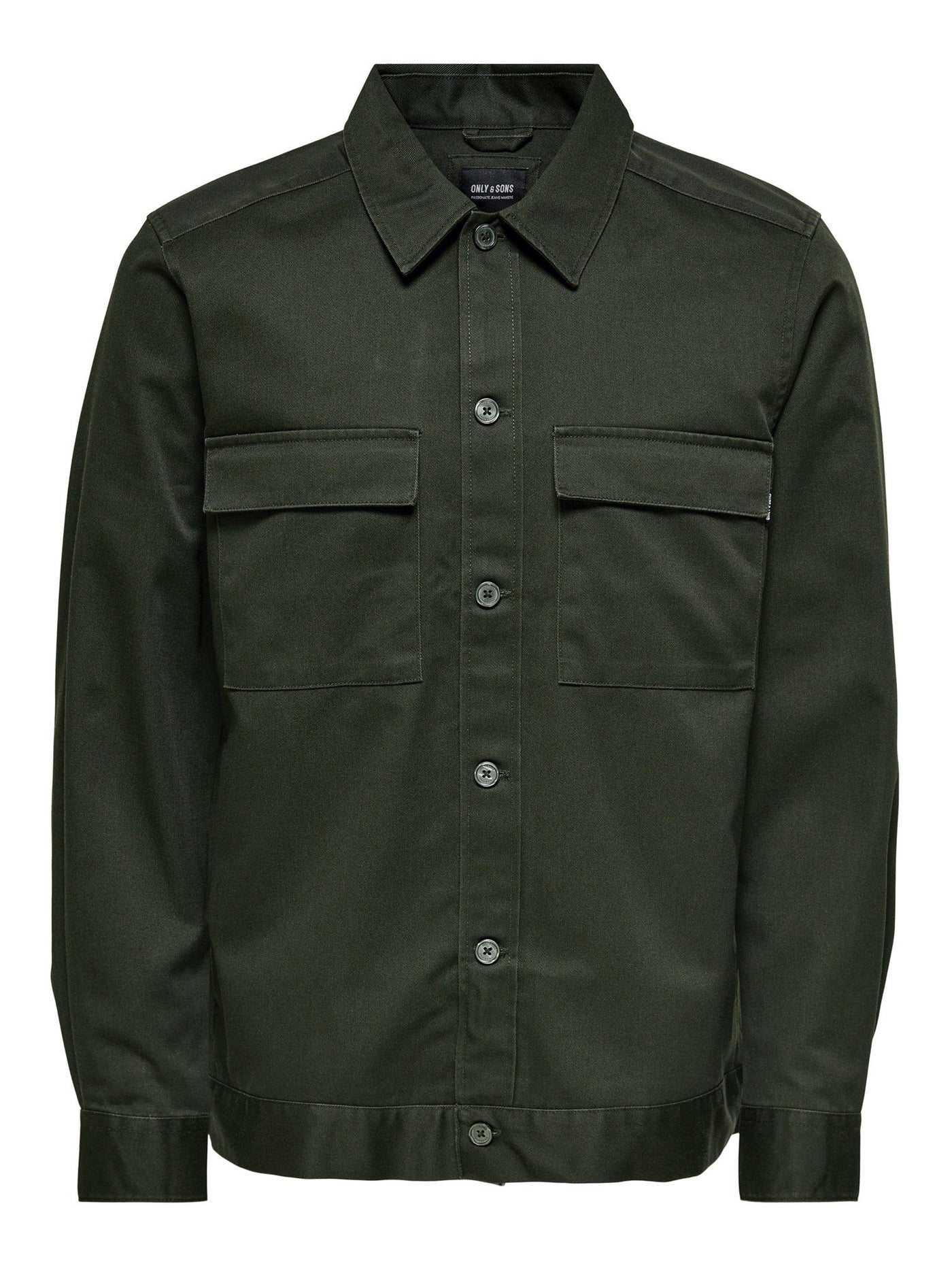 Toby Overshirt - Rosin - Only & Sons - Grøn