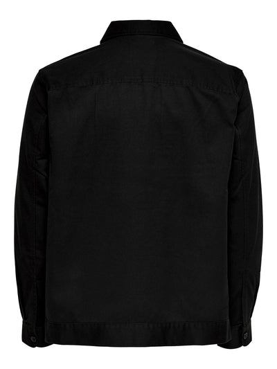 Toby Overshirt - Sort - Only & Sons - Sort 2