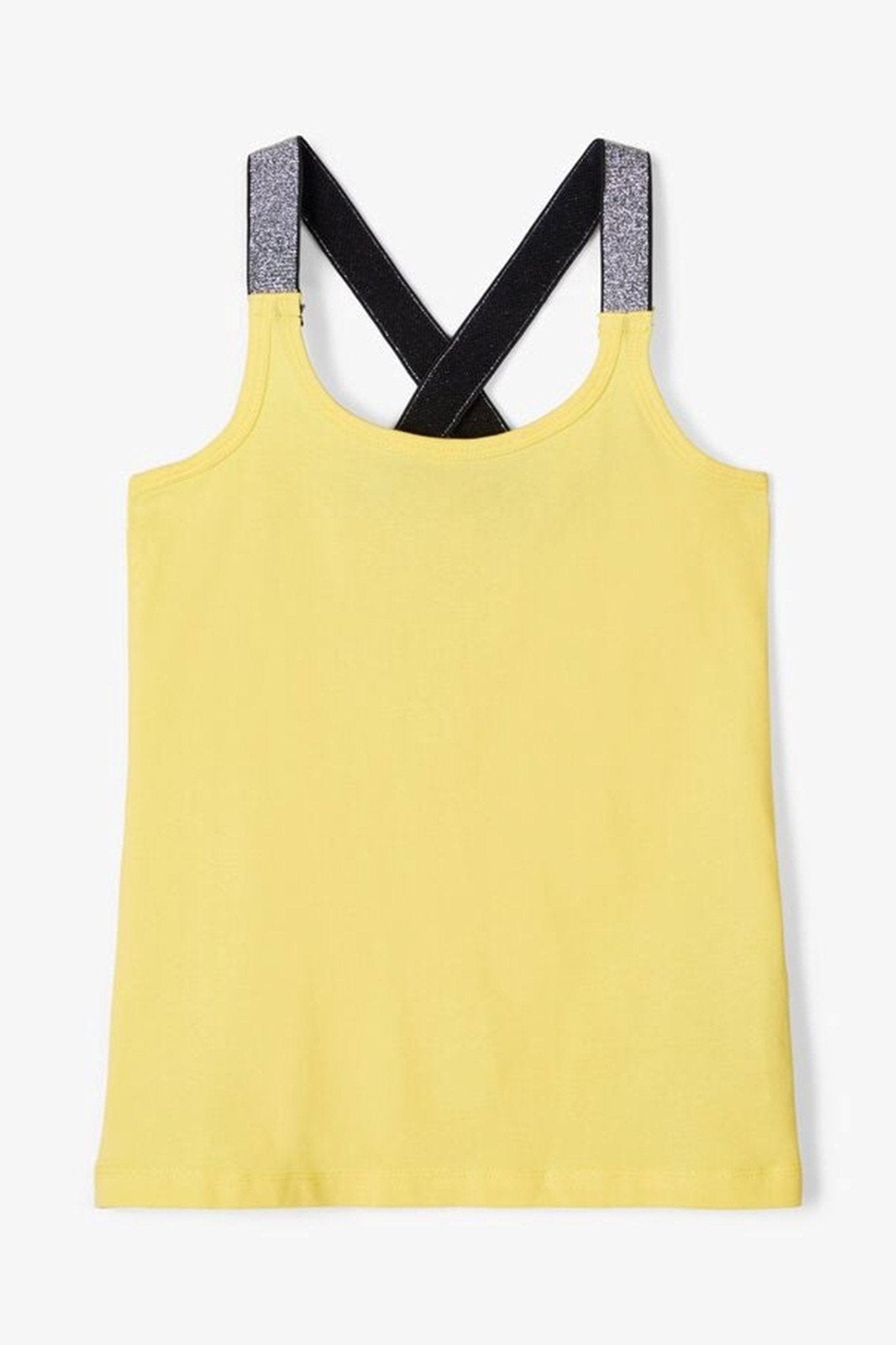 Top med glitter detaljer - Gul - Name It - Gul