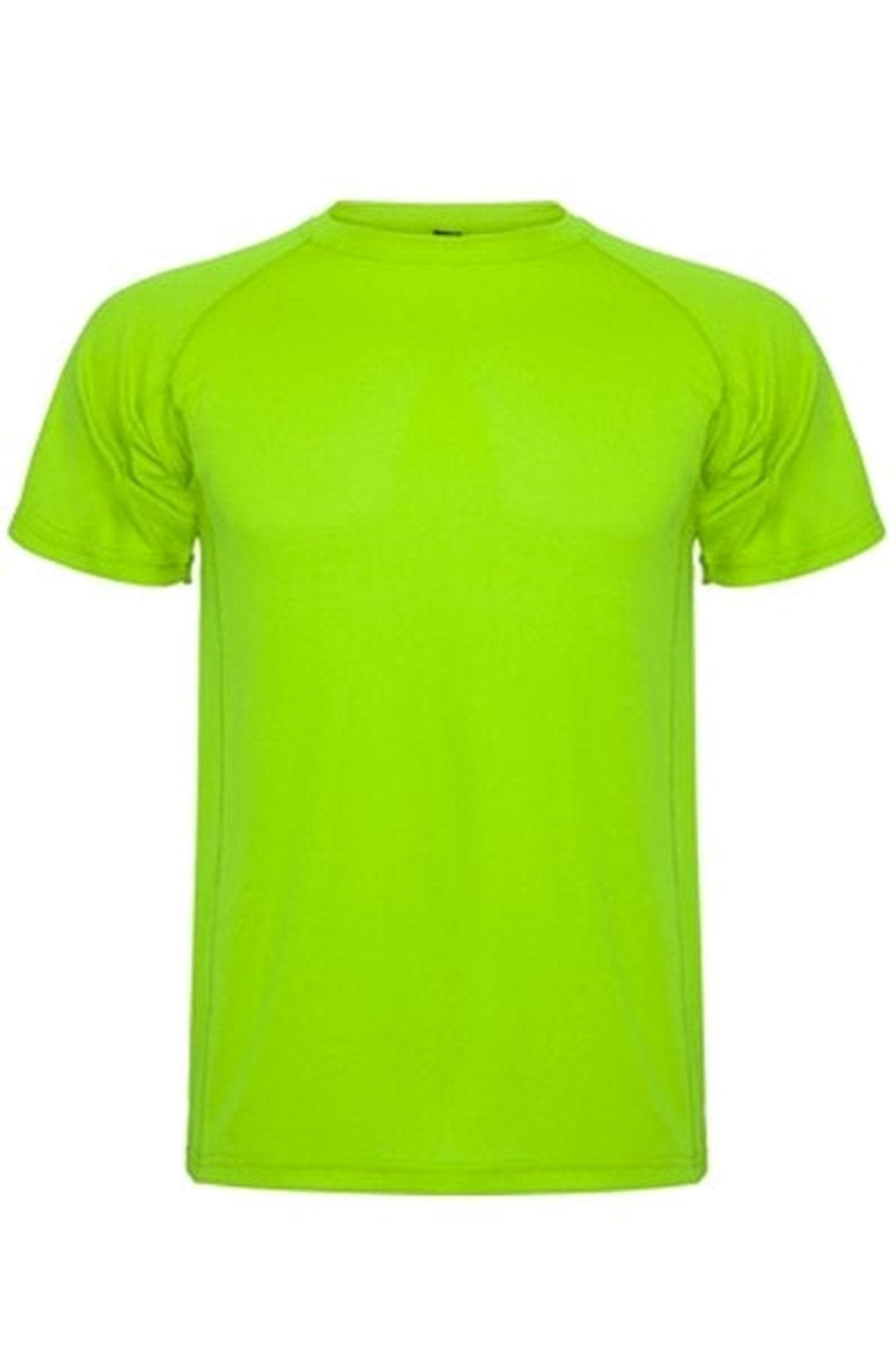 Trænings T-shirt - Lime Grøn - TeeShoppen - Grøn