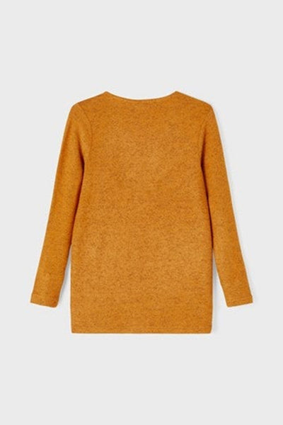 Victi Knit Cardigan - Thai Curry - Name It - Orange 2