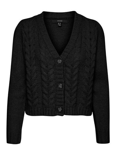 Wine Cardigan - Sort - Vero Moda - Sort 2