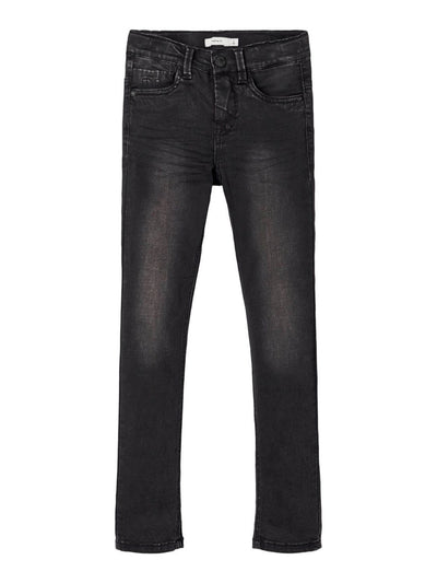 X-slim fit Jeans - Sort denim - Name It - Sort