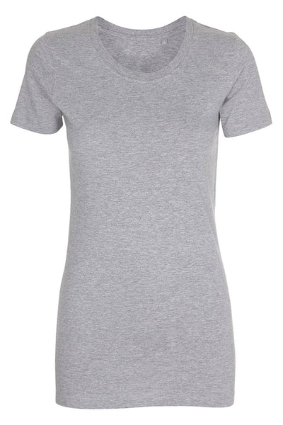 Fitted T-shirt - Oxford Grå - TeeShoppen - Grå 6