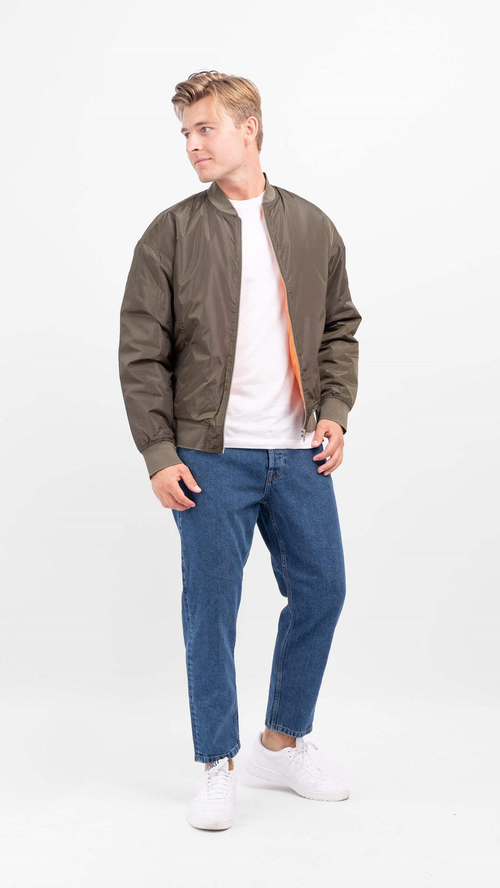 Clay Bomber Jacket - Forest Night