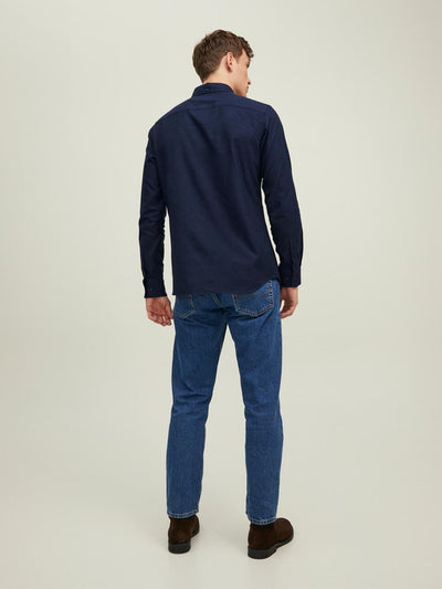 Brook Grindle Skjorte - Perfect Navy - Jack & Jones - Blå 6