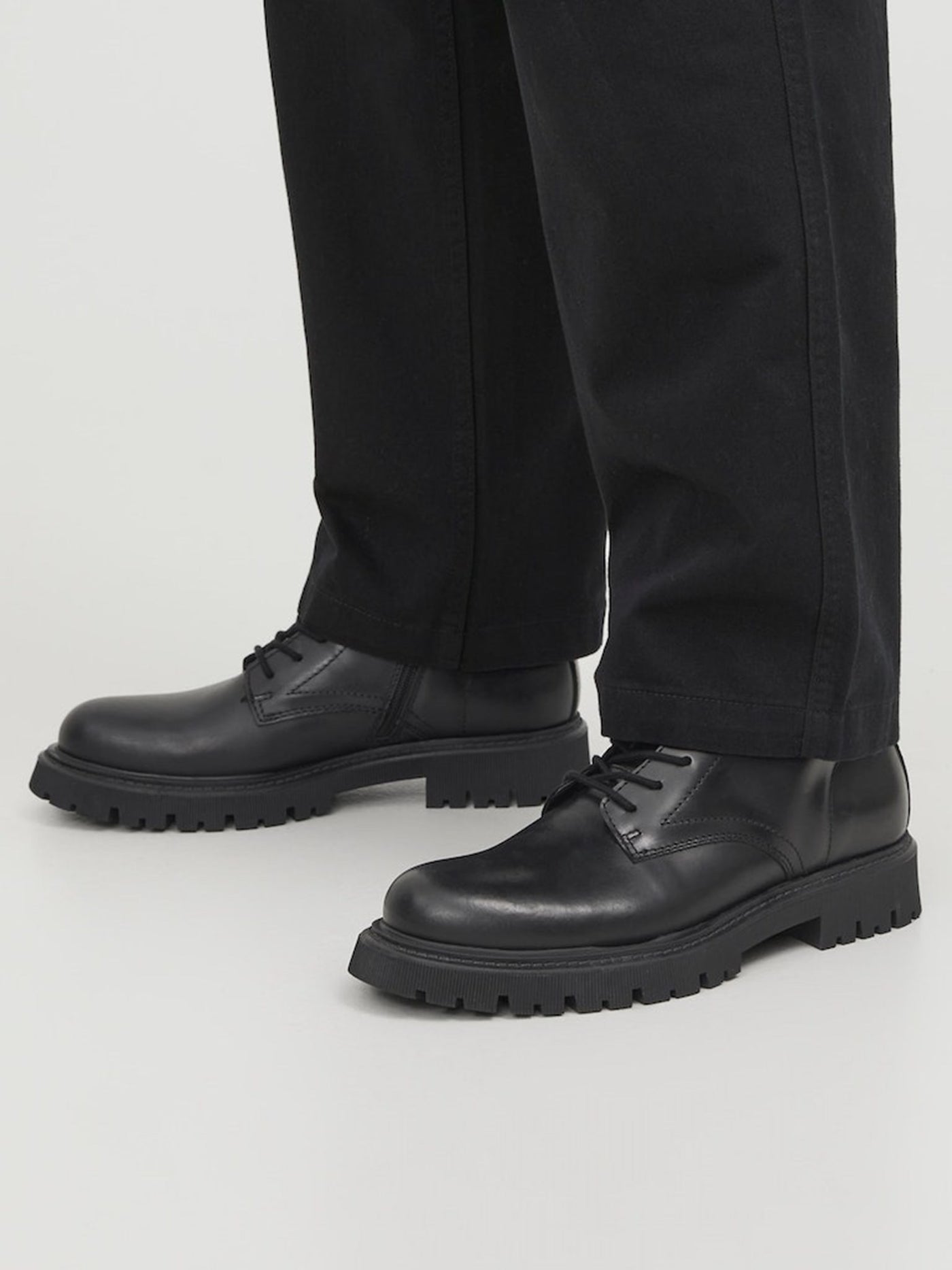 Dixon Leather Boots - Anthracite - Jack & Jones - Sort 3