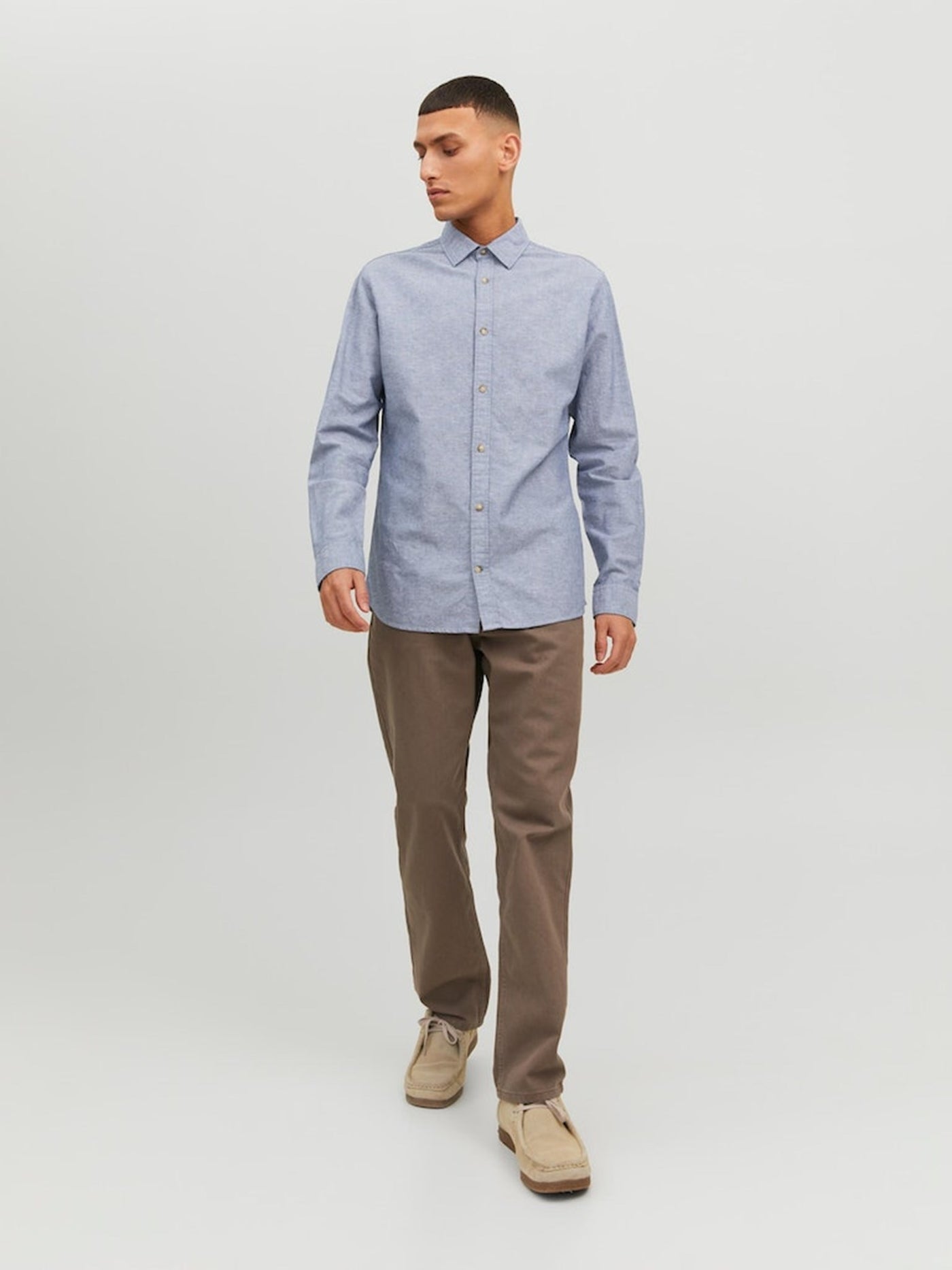 Summer Skjorte - Faded Denim - Jack & Jones - Blå 4