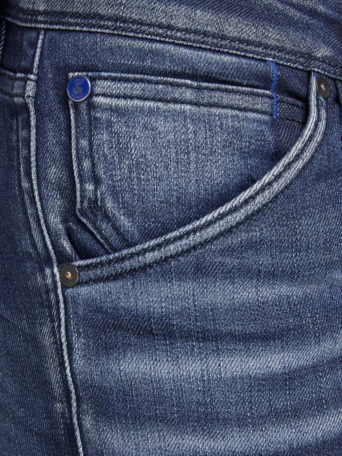 Glenn Original AM814 Slimfit jeans - Denim Blå - Jack & Jones - Blå 3