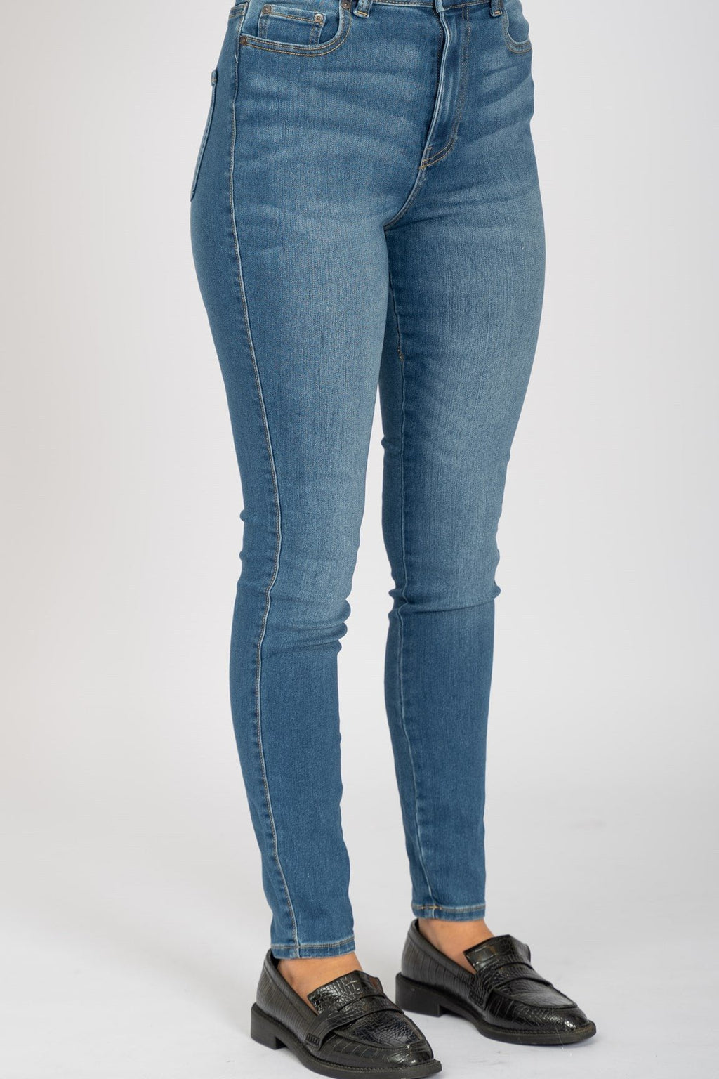 De Originale Performance Skinny Jeans - Light Blue Denim