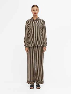 Thyra Langærmet Skjorte - Humus