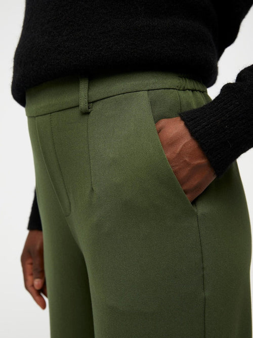 Lisa Brede Bukser - Duffel Bag - Object - Grøn