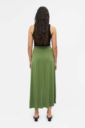 Jannie Maxi Skirt - Vineyard Green