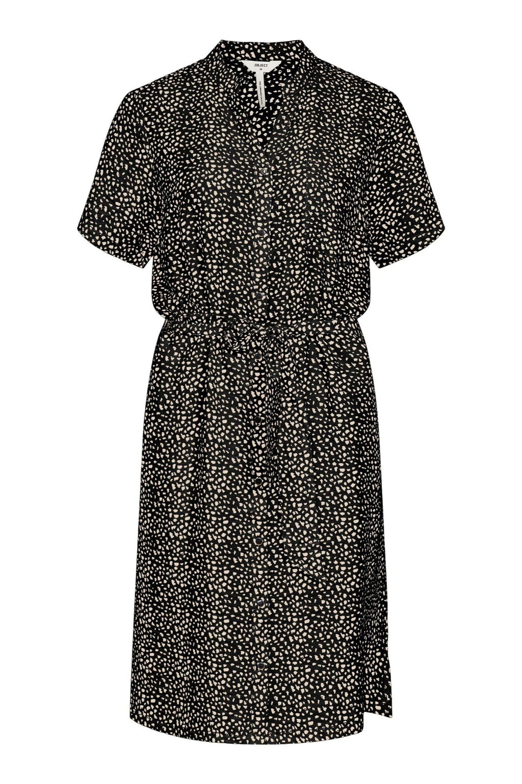 Seline Midi Kjole - Sort