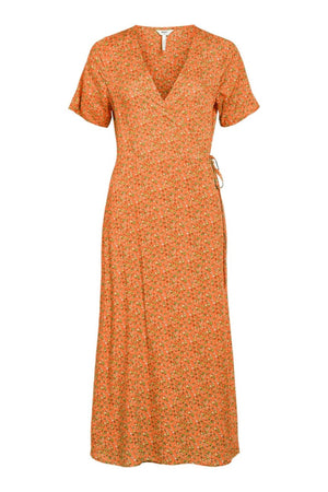 Ema Elise Wrap Kjole - Autumn Sunset