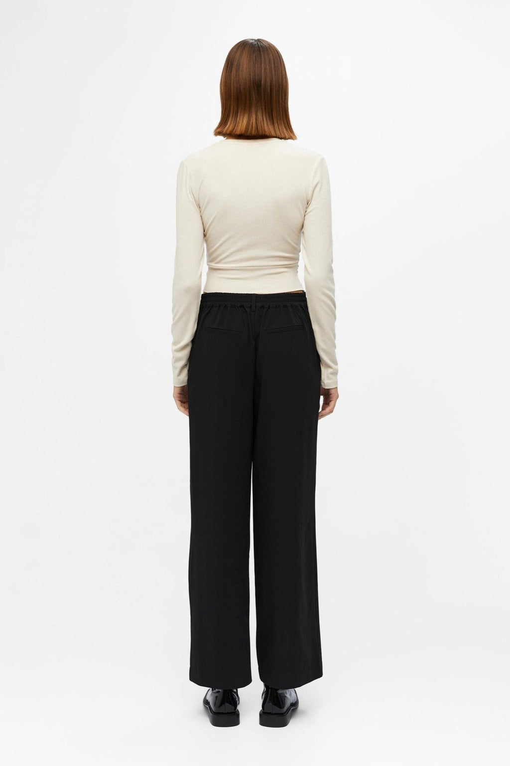 Jamie Cropped Top - Sandshell