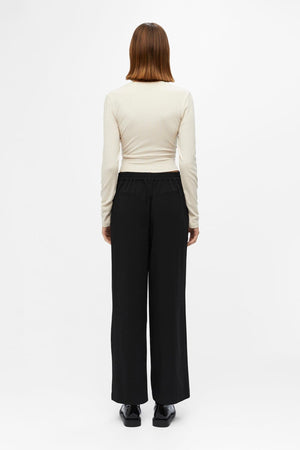 Jamie Cropped Top - Sandshell