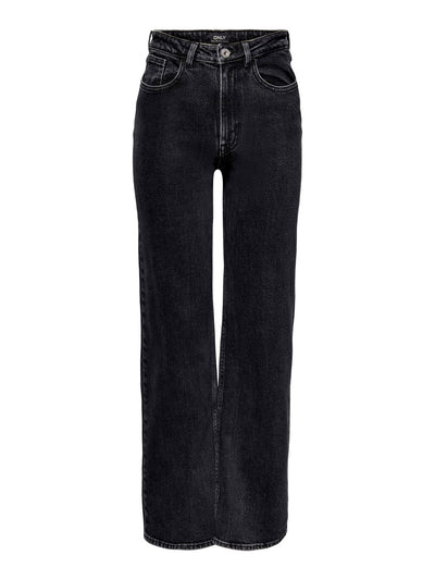 Juicy Jeans (wide leg) - Sort denim - ONLY