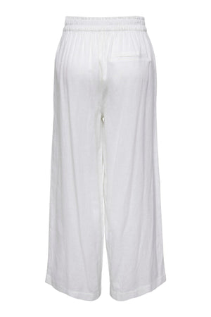 Tokyo Linen Pants - Bright White