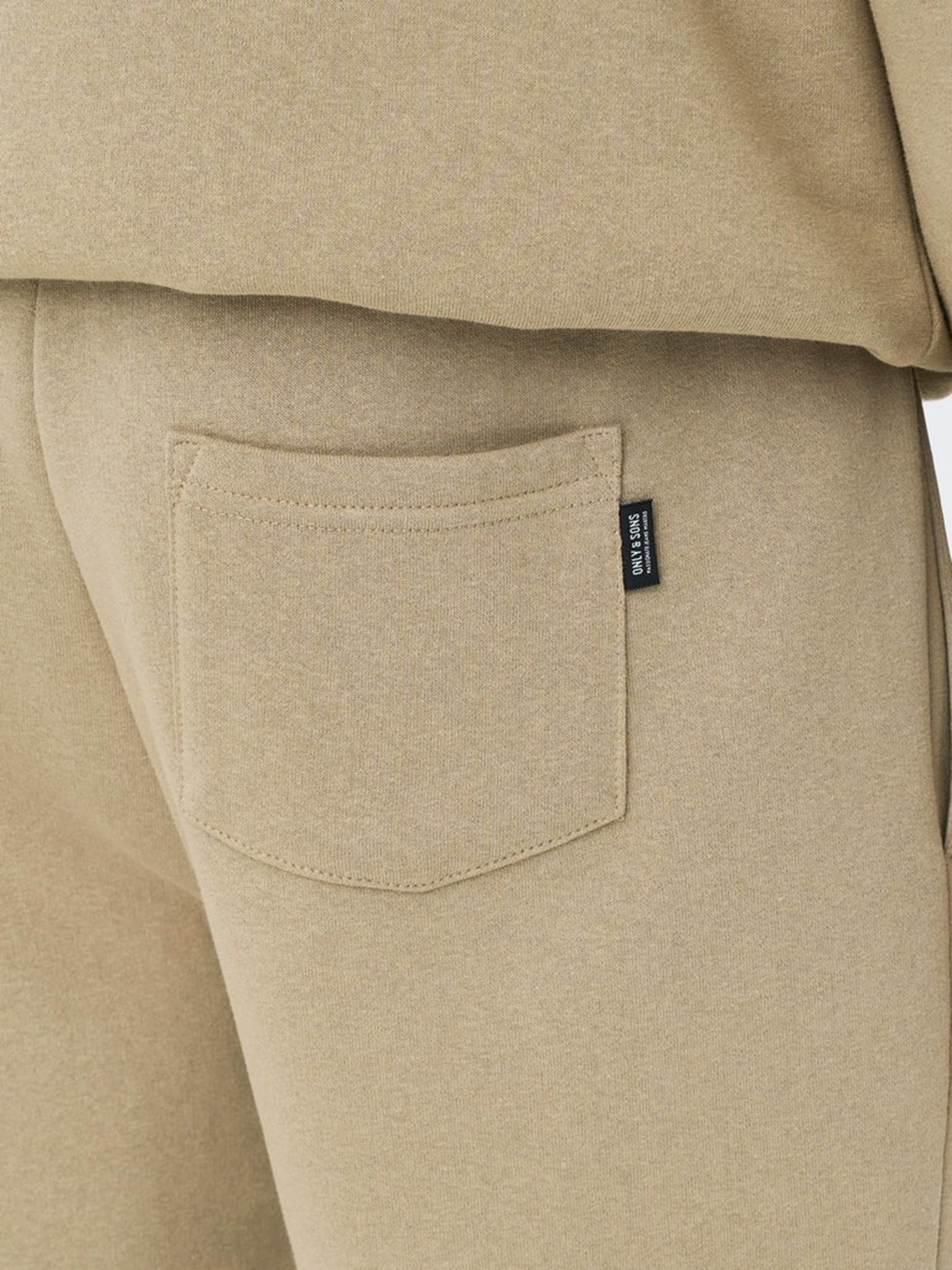 Classic Sweatpants - Chinchilla - Only & Sons - Sand/Beige 3
