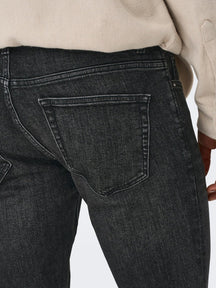 Loom Slim Black Jeans - Sort