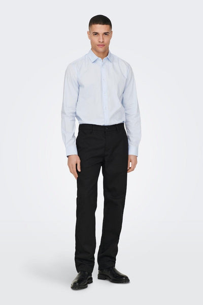 Edge Chino Bukser - Sort - Only & Sons - Sort 3