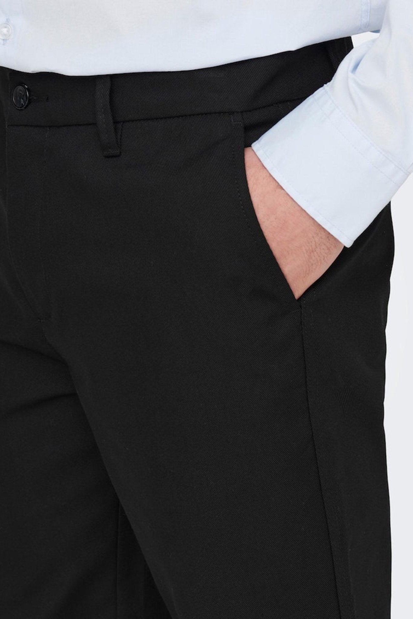 Edge Chino Bukser - Sort - Only & Sons - Sort 2