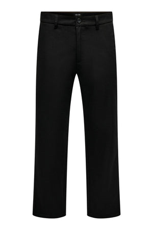 Edge Chino Bukser - Sort