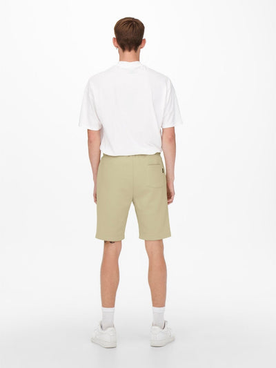 Ceres Sweat Shorts - Pelican - Only & Sons - Grøn 5