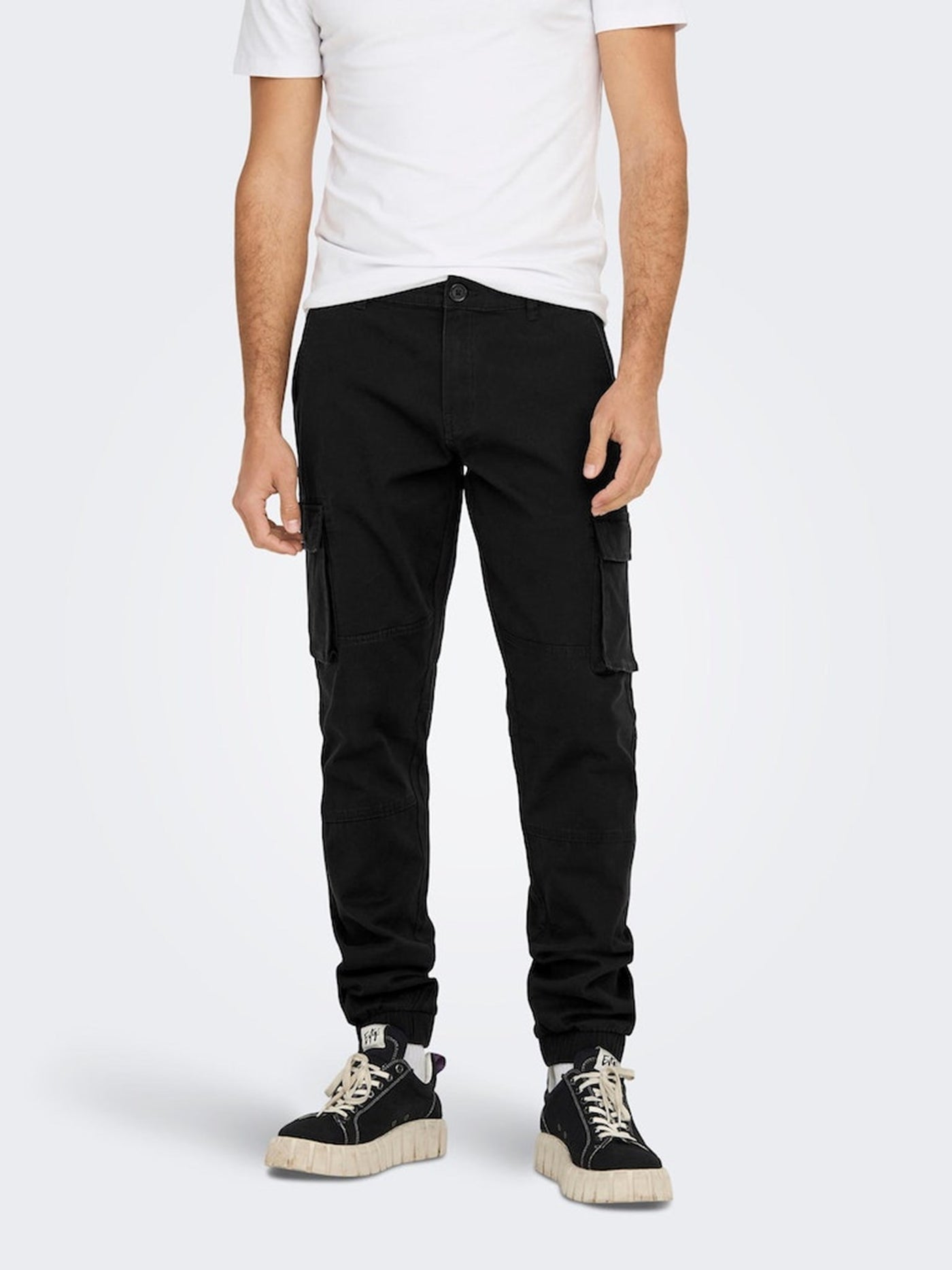 Cam Stage Cargo Pants - Sort - Only & Sons - Sort