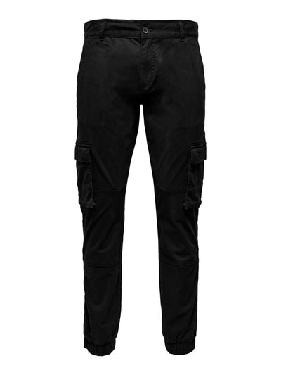 Cam Stage Cargo Pants - Sort - Only & Sons - Sort 3