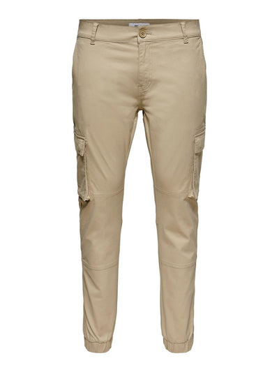 Cam Stage Cargo Pants - Chinchilla - Only & Sons - Sand/Beige 5