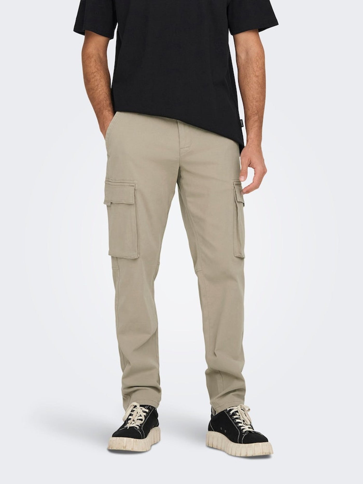 Next Cargo Pants - Chinchilla - Only & Sons - Sand/Beige