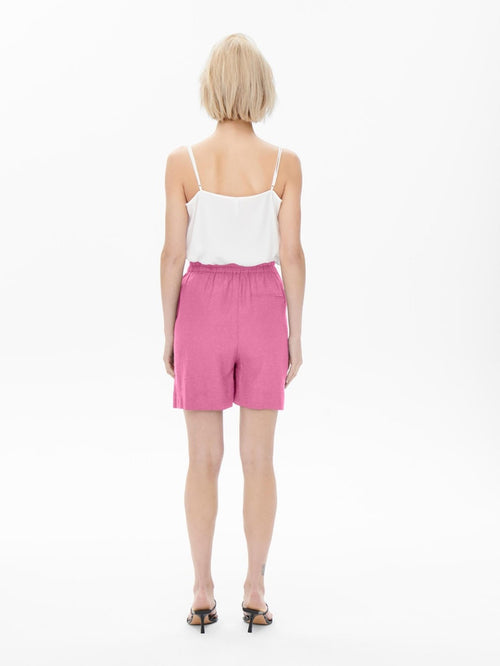 Tokyo Linen Shorts - Sachet Pink - ONLY - Lyserød