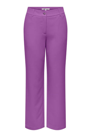 Lana-Berry Mid Straight Pants - Dewberry