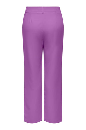 Lana-Berry Mid Straight Pants - Dewberry