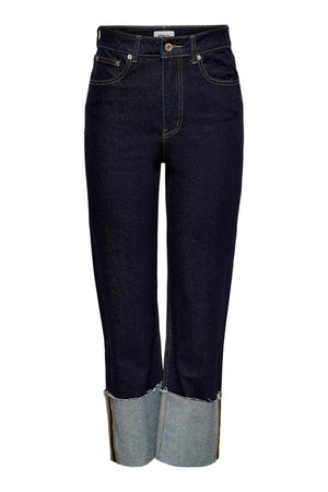 Megan High Waist Jeans - Denim Blue