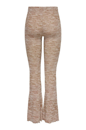 Melanie Højtaljet Bukser - Cloud Dancer