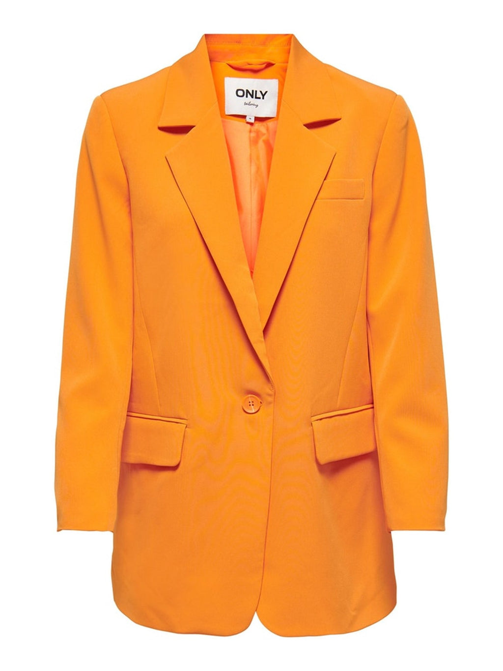 Lana-Berry Oversized Blazer - Flame Orange