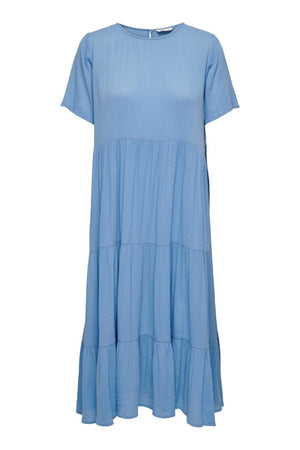 Maya Maxi Kjole - Blå