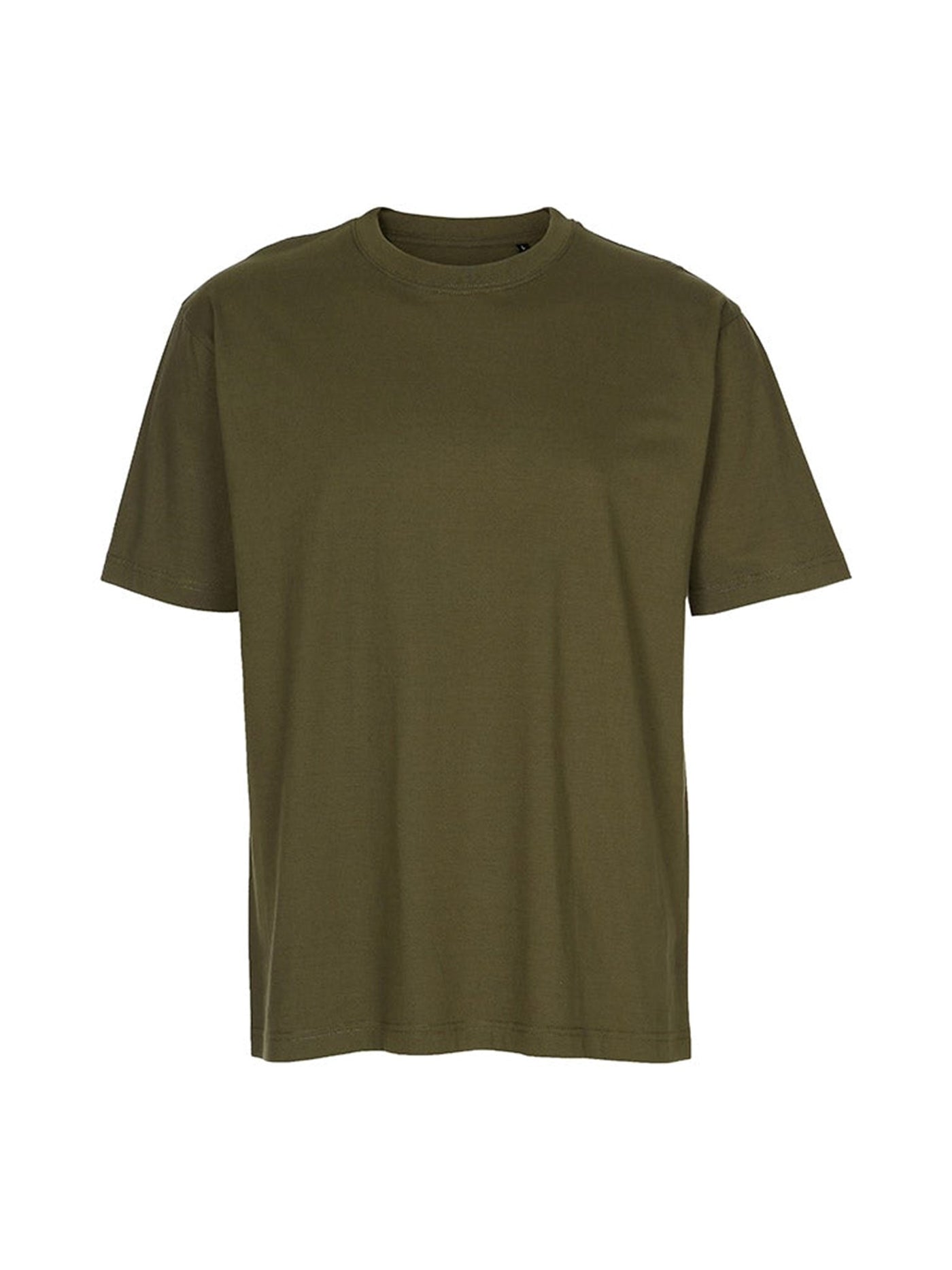 Oversized T-shirt - Army - TeeShoppen - Grøn 4