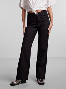Peggy Wide Jeans - Sort