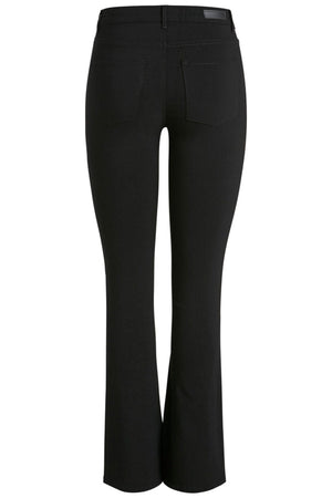 Jeans med vidde - Sort