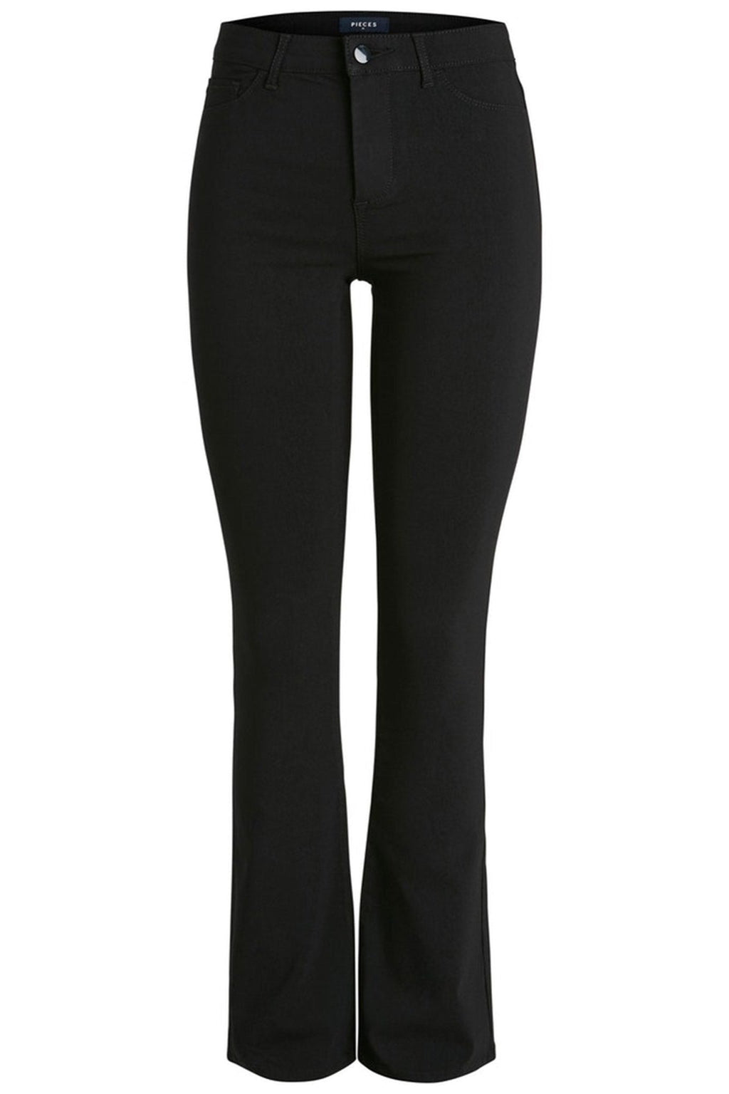 Jeans med vidde - Sort