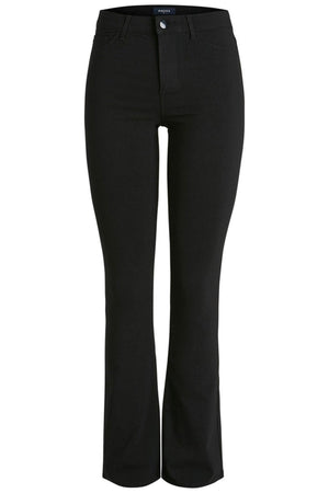 Jeans med vidde - Sort