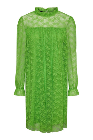 May Lace Maxi Kjole - Grass Green