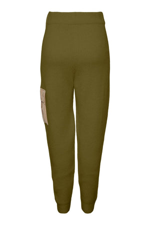 Naura Knit Pants - Fir Green
