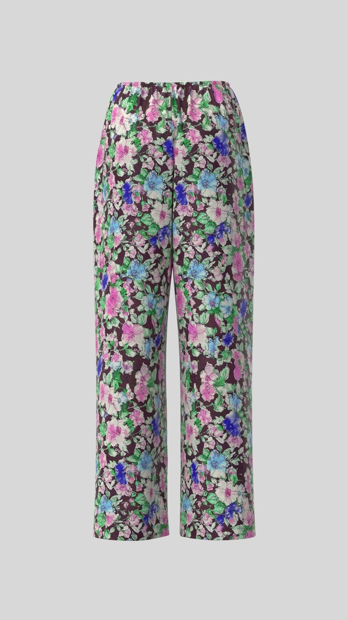 Elin Blomstret Pants - Port Royale/Big Flower - Vero Moda 3