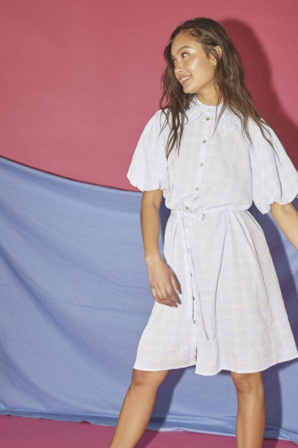 Meta kjole - Lyseblå