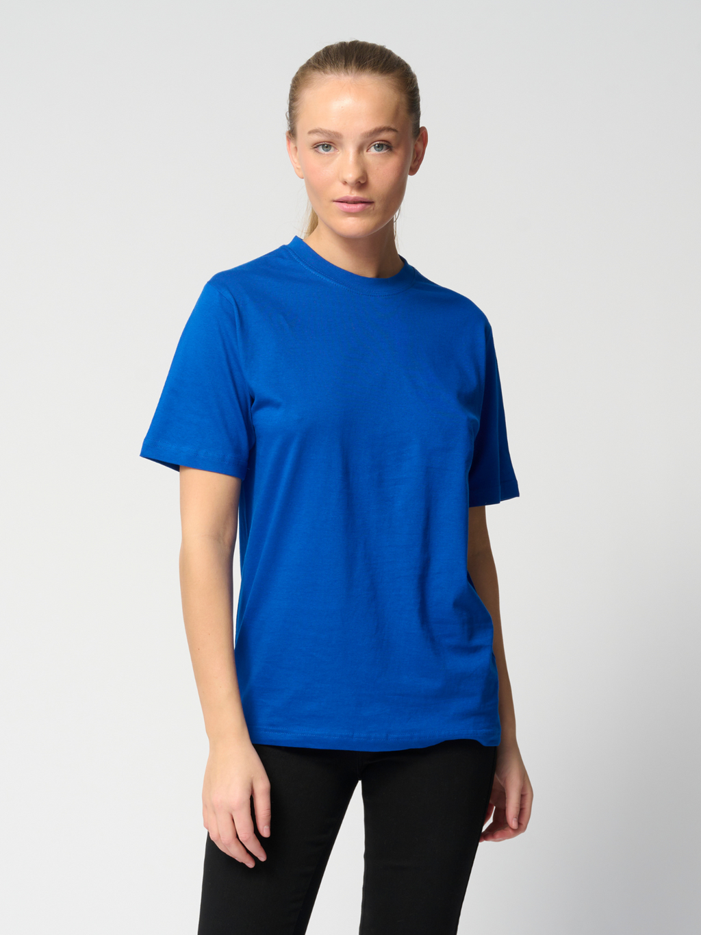 Oversized t-shirt - Blå